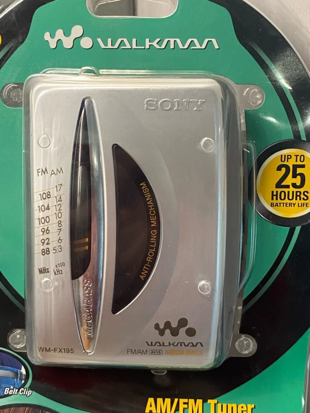 NOS Vintage Sony Walkman WM-FX195 Cassette Player - NIB Sealed